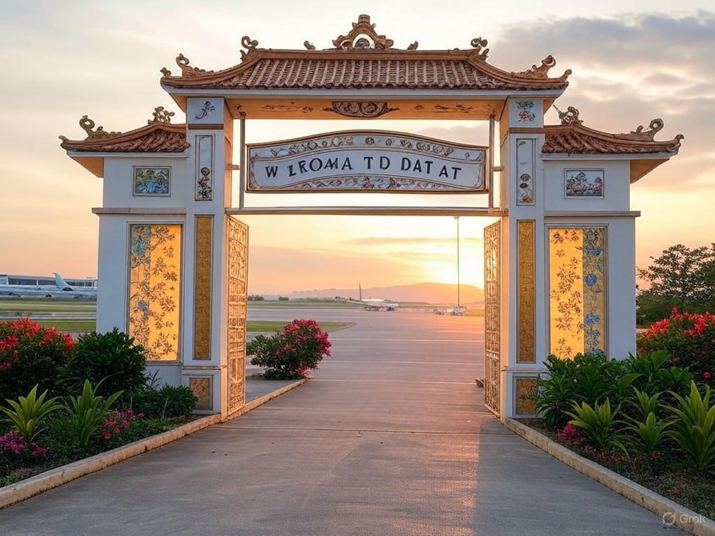 Chào mừng đến với Đà Lạt cửa ngõ từ sân bay Liên Khương